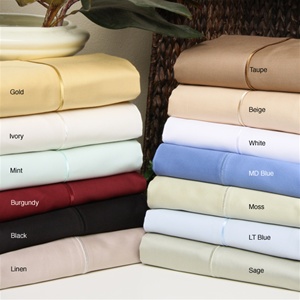 650 TC Egyptian Cotton Solid Colors