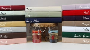 300 TC Egyptian Cotton Solid Colors