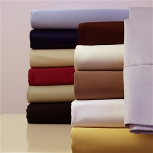 300 TC Combed Cotton Solid Attached Waterbed Sheet Sets
