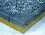 5pc Jumbo Waterbed Padded Rails Fabric