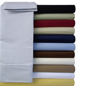 Microfiber Solid Colors Waterbed Sheets